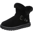 thumbnail image 1 of Coofit Women Winter Boots Simple - Faux Fur Cuff Decorative Snow Boots Ankle Booties, 1 of 10