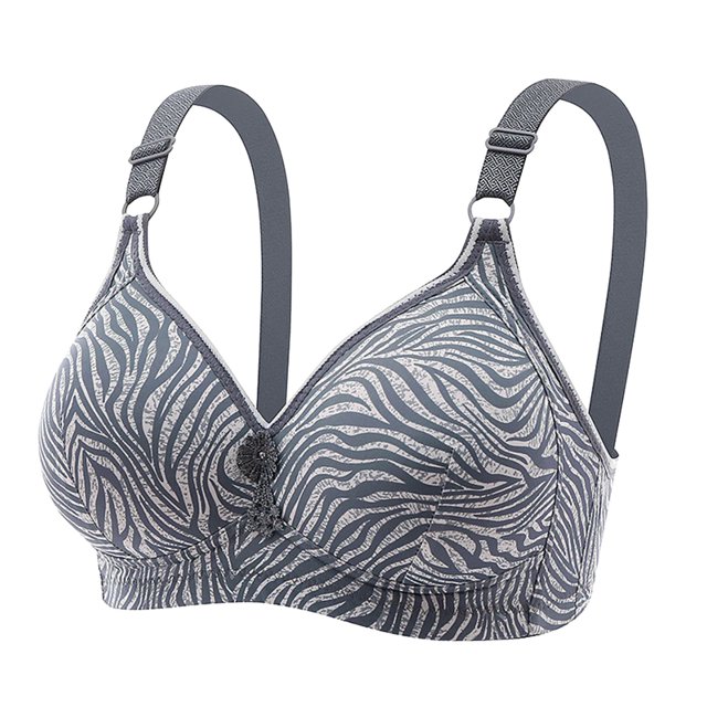 Clearance Sale 2025 Bra Women Clearance Lace Back Button Shaping Cup Adjustable Shoulder Strap Large Size Underwire Bra