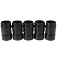 thumbnail image 1 of Raindrops 5Pcs Black Universal Vacuum Hose Adapter for Multiple Vacuum Cleaner Attachments, 1 of 6