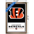 thumbnail image 2 of NFL Cincinnati Bengals - Logo 21 Wall Poster with Magnetic Frame, 22.375" x 34", 2 of 4
