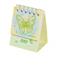 thumbnail image 2 of 2025 Monthly Desk Calendar Planner, Mini English Countdown Schedule for Office School Home Organization, 2 of 4