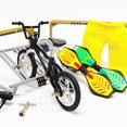 thumbnail image 4 of Esquirla Finger Skateboard Bike Mini Skateboard Ramp Novelty Multiple Assembly Model Real CDH-9, 4 of 5