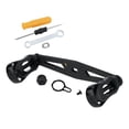thumbnail image 4 of GLFILL Baitcasting Reel Rocker Handle Carbon Fiber Gripping Pill Rocker Handle With Bearing For DAIWA Straight Board Reel Accessories black right hand, 4 of 9
