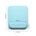 thumbnail image 3 of Dvkptbk Ideal Mouse Pad For Wireless Home Office Laptops Ergonomically Designed Wrist Support Mouse Pad Wrist Pain Relief Mouse Pad Non Slip Rubber Base, 3 of 8