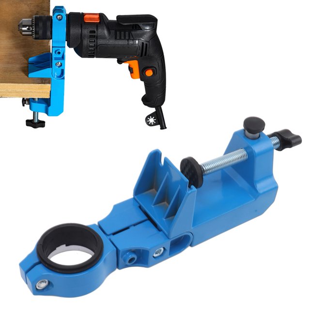 Support de Perceuse à Main, Capacité de Charge en Alliage d'Aluminium Portable Antirouille Support de Perceuse Fixation 360 Degrés pour Garage