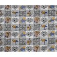 thumbnail image 3 of oneOone Polyester Lycra Fabric Patchwork Block Print Sewing Fabric BTY 56 Inch Wide, 3 of 3