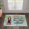 thumbnail image 4 of Tapis de Bienvenue pour Enseignant en Classe avec Motif de Craie de Cire Rentrée des Classes Entrée Plancher pour, 4 of 5