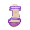 thumbnail image 2 of BLISSFUL STEP Women's Strappy Chunky Heel Slides Mules Sandals, 2 of 6