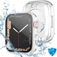 thumbnail image 1 of KOMI Waterproof (2 in 1) for Apple Watch Screen Protector Case, Series 9 8 7, 45mm, 1 of 5