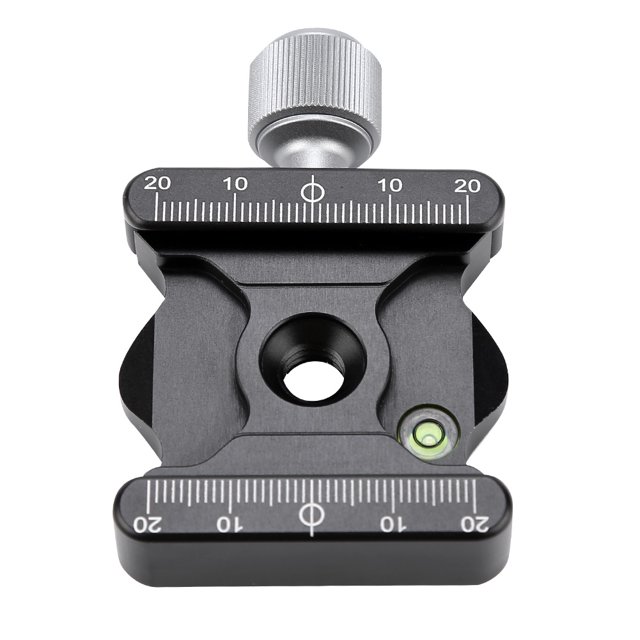 DE-50 Aluminum Alloy Quick Release Plate Clamp Camera Mount Adapter 3/8