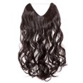 thumbnail image 2 of Extensions de Cheveux à Fil Invisible Miracle Secret Postiches Soyeux Lisses Bouclés Synthétiques, 2 of 6
