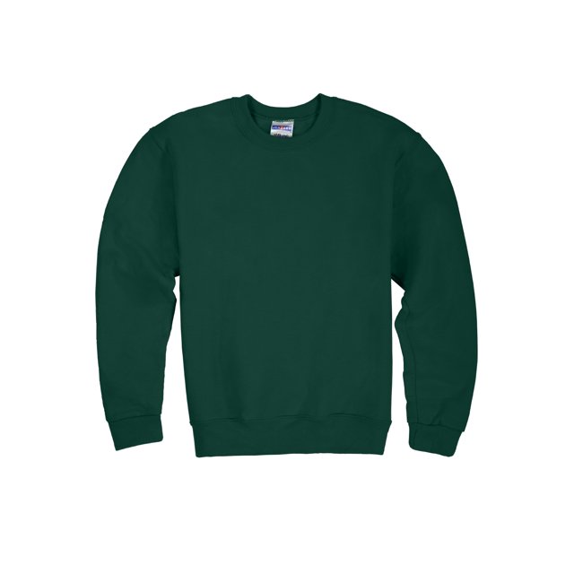 Jerzees Boys Fleece Crewneck Sweatshirt, Sizes S-XL