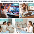 thumbnail image 3 of Mouse Pad Gaming, Professional Smooth Large Gaming Mouse Pads, Premium Encrypted Lycra Cloth Gaming Mouse Pad, Ultra-Comfortable XXXL Large Mouse Pad, Durability Non-Slip Natural Rubber Base Mouse Pad, 3 of 6