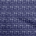thumbnail image 1 of oneOone Velvet Dark Blue Fabric Block Craft Projects Decor Fabric Printed By The Yard 58 Inch Wide-8E, 1 of 5