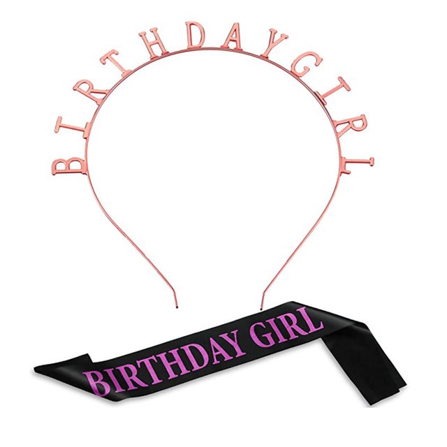 Xingzhi Birthday party shoulder strap headband headband