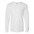 thumbnail image 1 of Russell Athletic T-Shirt à Manches Longues Peigné pour Hommes, 3TG, Blanc, 1 of 1