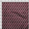 thumbnail image 4 of oneOone Rayonne Rouge Tissu Abstrait Matériel de Couture Tissu Imprimé au Mètre 56 Pouces de Large, 4 of 4