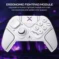 thumbnail image 3 of Turtle Beach Victrix Pro BFG Reloaded Wireless Modular Gaming Controller for PlayStation 5, PlayStation 4, PC; Fightpad Module, Hall-Effect Thumbsticks/Triggers, Remappable Buttons - White, 3 of 17