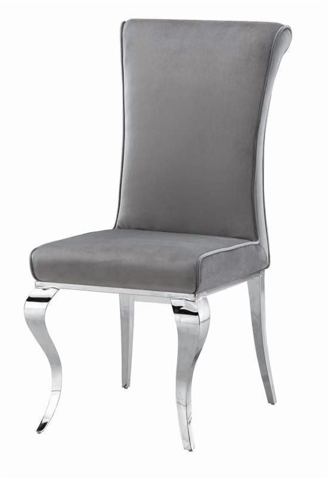 Chaise de salle à manger canadienne Century grise (lot de 2)