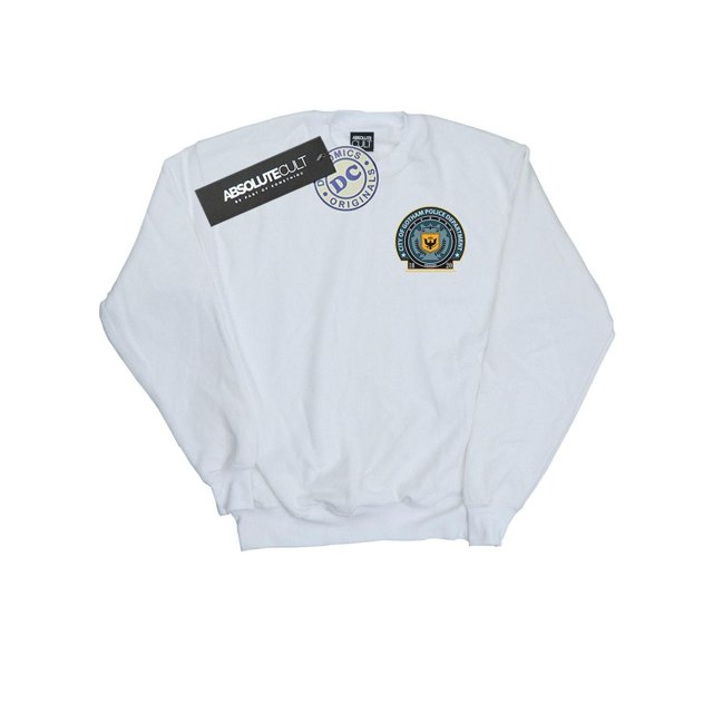 DC Comics Sweat-Shirt Imprimé Poitrine de Batman Gotham Police pour Femmes