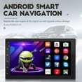 thumbnail image 3 of Dvkptbk Stereo Radio Double Din Android Car Stereo Radio with Bluetooth Gps 7 Inch HD Touchscreen in Dash Headunit Fm Radio Receiver Support WiFi Usb Android Ios Mirror Link Car Accessories, 3 of 9