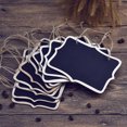 thumbnail image 4 of CIMAXIC 12 Pcs Mini Tableau Noir Double Face pour Panneaux de Messages, 3.35"X2.36"X0.04 Pouces, 4 of 4