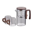 thumbnail image 2 of Oefntac Cups Floaty Cup Teapot Tea Separation Home Tea Brewing Magnetic Infuser Glass Filter Teapot Tea Set, 2 of 8