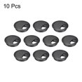 thumbnail image 4 of Unique Bargains Cable Hole Cover, 2-3/8' Plastic Desk Grommet for Wire Organizer 10 Pcs (Black), 4 of 4
