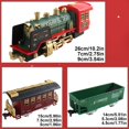 thumbnail image 2 of Ensemble de Train pour Arbre de Noël Train Électrique Rechargeable pour Garçons Filles avec Télécommande Lumières à Vapeur Son Cadeaux de Noël Voies Ferrées Jouets, 2 of 5