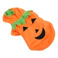 thumbnail image 1 of Pumpkin Dog Clothes, Dogs Winter Clothing Eye Catching Colors Fleece Comfortable  For Medium Large Dogs For Teddy Orange XL, 1 of 8