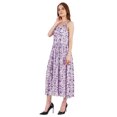 thumbnail image 3 of Phagun Robe d'Été Décontractée Ample pour Femme, Longue, Sans Manches, Maxi, Robe d'Été pour Plage et Villégiature, 3 of 7
