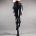 thumbnail image 4 of Ultra Thin Transparent Shiny Crotch Dance Yoga Pants Large, 4 of 5