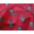 thumbnail image 4 of oneOone Silk Tabby Fabric Paisley Block Print Fabric By Yard 42 Inch Wide, 4 of 4