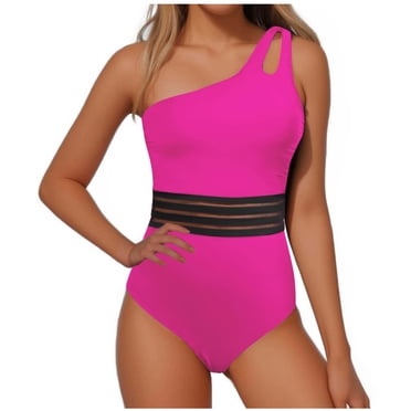 Pisexur Swimwear for Women Maillots de Bain Élégants et Stylés pour Femmes, une-Pièce Aguichant, Maillots une Épaule, Maillot Amincissant