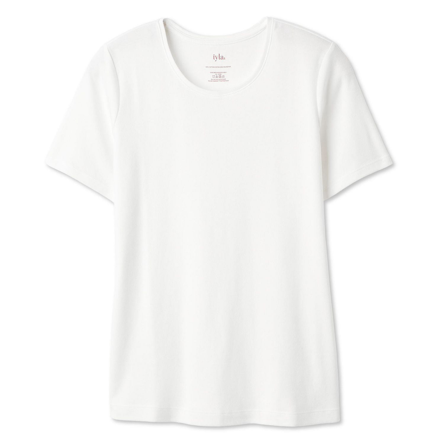 T-shirt à encolure ras du cou Iyla pour femmes