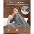 thumbnail image 2 of EDTara ETL Certified Sherpa Electric Blanket, Fast Heating with 10 Adjustable Heat & Timer Levels, Machine Washable, 2 of 9