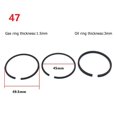 thumbnail image 2 of Air Compressor Piston+Piston Rings Parts Air Pump Accessories 42/47/48/51/65Mm, 2 of 7