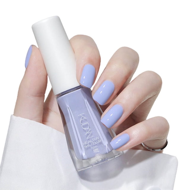 10ml Quick Drying Nail Polish Water-Based Tearable Sequins Baking Free Long Lasting Nail Polish for Female