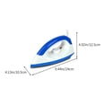thumbnail image 2 of RKSTN Plastic Dry Iron Clothes Iron For Home Use Without Adding Water Temperature Control Ironing Painting Ironing Iron Drilling Wrinkle Removing Sleek Soleplate Dry Ironing Ironing, 2 of 5