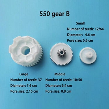 Plastic Gear for Gearbox 550 And 390 Children'S Electric Car for Kid Ride On Toy Car 390 B Small Gear
