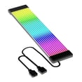 thumbnail image 1 of Flexible RGB LED Light Strip Bar ARGB Board Cover For Computer Power Supply ATX 24PIN GPU Video Card Cables And Case Black ATX 24PIN Light Strip, 1 of 6