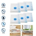 thumbnail image 1 of Vacuum Storage Space Saving Bag Bags Compressed Travel Reusable Large-Saver 6PC, 1 of 7
