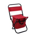 thumbnail image 1 of CHUANK Chaise Pliante de Camping Liquidation Chaise de Pêche avec Sac de Rangement Chaise Pliante d'Extérieur Tabouret de Pêche Compact Tabouret de Camping Portable Chaise de Sac à Dos avec Tissu Oxford Rouge, 1 of 8