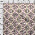 thumbnail image 2 of oneOone Cotton Poplin Fabric Argyle Ikat Decor Fabric Printed BTY 56 Inch Wide, 2 of 4