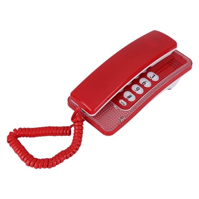 Flash Function Wall Mount No Caller Id Home Phone Convenient Hotel Telephone, Telephone, Home For Hotel Family