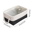 thumbnail image 3 of Panier de Rangement Pliable en Tissu pour l'Organisation de la Maison – Rangement pour Garde-Robe, Jouets et Lessive avec Poignées Robustes, 3 of 6