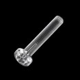 thumbnail image 5 of Unique Bargains M5x30mm Plastic Phillips Bolts PC Pan Head Machine Screws Transparent 50 Pack, 5 of 5