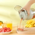 thumbnail image 4 of Xingzhi Electric Juicer Mixer Fast And Compact Fruit Juicer Machine Versatile Juice Blender Portable Juicers green 4-blade knife, 4 of 6