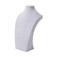 thumbnail image 3 of KLKCMS Necklace Display Stand Display Necklace Mannequin for Business Selling Gray 40cm Height, 3 of 9