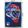 thumbnail image 2 of NHL New York Rangers - Mask 16 Wall Poster, 22.375" x 34", 2 of 4
